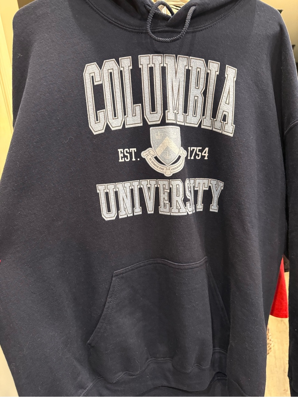 Columbia Navy Hoodie Sweatshirt